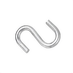 Baron 267-1/4 S-Hook, 1/4 in, Steel, Zinc Plated, 2-1/4 in L