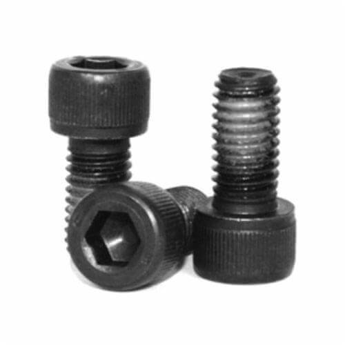 BBI® 015205 Fully Threaded Round Socket Cap Screw with Nylon Patch, 5/16-18, 1-1/4 in OAL, Alloy Steel