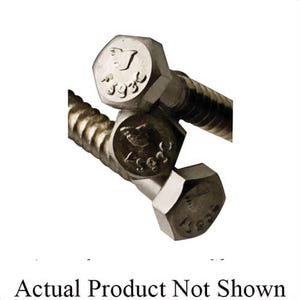 BBI® 486367 Lag Bolt, 3/8-7, 4-1/2 in OAL, Low Carbon Steel, Zinc Plated (CR+3)