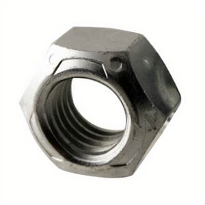 BBI® 825110 Cone Lock Nut, 1/4-20, Metal/Medium Carbon Steel, Zinc CR+3/Waxed, C Material Grade, Right Thread