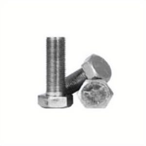 BBI® 847166 Partially Threaded Cap Screw, 3/8-16, 5 in L Under Head, 5 Grade, Medium Carbon Steel, Zinc CR+3