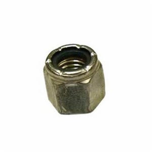 BBI® 897054 NE Series Standard Lock Nut, 3/8-16, Alloy, Plain, C Material Grade