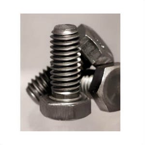 BBI® 493282 Partially Threaded Hex Bolt, 1-8, 5-1/2 in L Under Head, A Grade, Low Carbon Steel, Plain