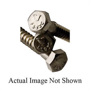 BBI® 486376 Lag Bolt, 3/8-7, 6 in OAL, Low Carbon Steel, Zinc Plated (CR+3)