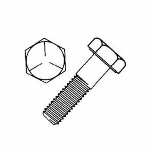 BBI® 165163 Partially Threaded Cap Screw, M6x1, 30 mm L Under Head, 10.9 Grade, Alloy Steel, Zinc Yellow