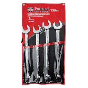 BBI T45003 Proferred® Combination Wrench Set, 4 pc