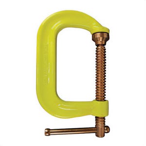Bessey® CDF402CHV CDFCHV Regular Duty C-Clamp, 2-1/8 in D Throat, 0-2 in Clamping