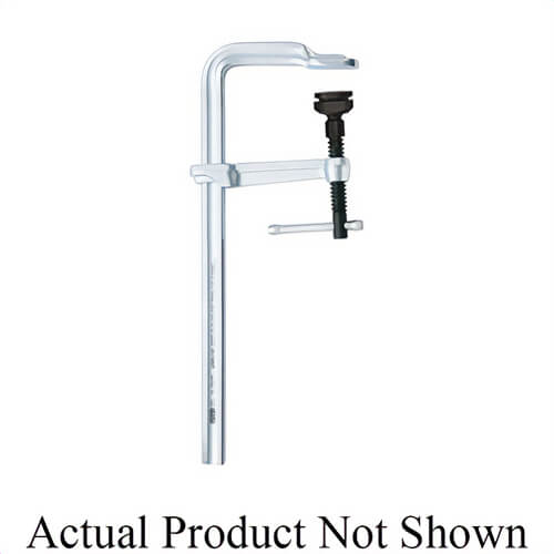 Bessey® SGL-18 Medium Duty F-Style Bar Clamp, 4-3/4 in D Throat, 18 in Clamping, Replaceable Swivel