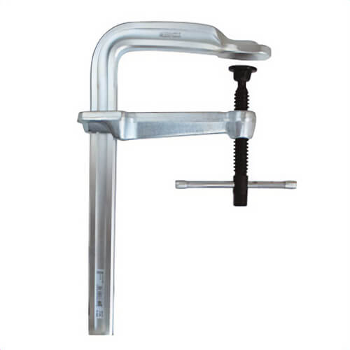 Bessey® STB-24 Heavy Duty F-Style Bar Clamp, 7 in D Throat, 24 in Clamping, Replaceable Swivel