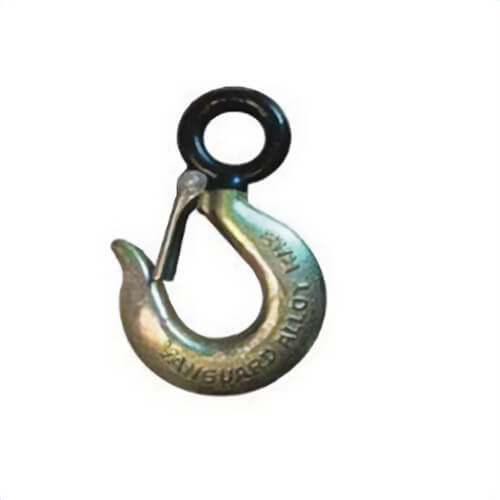 VGD Black Eye® 29101020 Chain Hook with Latch Kit, 1.13 in Trade, 2 ton Load, Eyelet Attachment, Alloy Steel