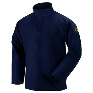 Black Stallion® 60-3253 Flame-Resistant Cotton Coat, Large