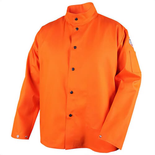 Black Stallion® 60-3525 Flame-Resistant Cotton Coat, XX-Large, Orange