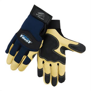 Black Stallion® 99ACEXL-PW Insulated Standard Winter Gloves, Mechanics, Full Finger/Keystone Thumb Style, XL