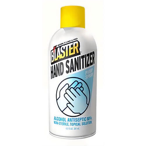 B'Laster® 8-HS-PR Pour Bottle Hand Sanitizer, Non-Sterile Solution, 8 oz