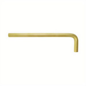 Bondhus® 39176 Hex Key, L-Handle Handle, Protanium® High Torque Steel, GoldGuard™/Real 14 Karat Gold