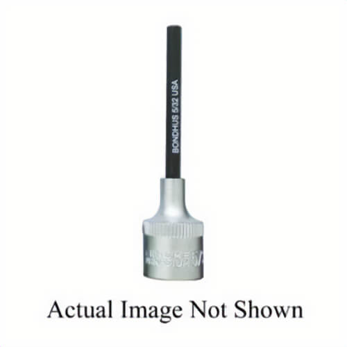 Bondhus® 43207 ProHold® Driver Socket Bit, 3/8 in Drive, 1/8 in