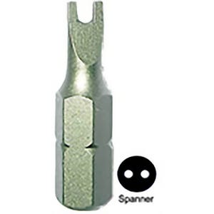 Bosch 35422 #6 Spanner Insert Bit 1/4 in Hex