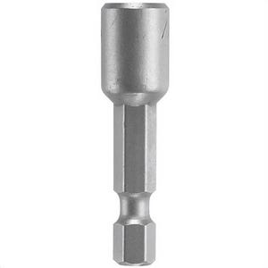 Quick Change Magnetic Nutsetter, 5/16 IN Shank, Length: 2-9/16 IN, Hardness: Extra, Color: Gray, For Driving Of Nuts, Bolts And Hex Head Screws