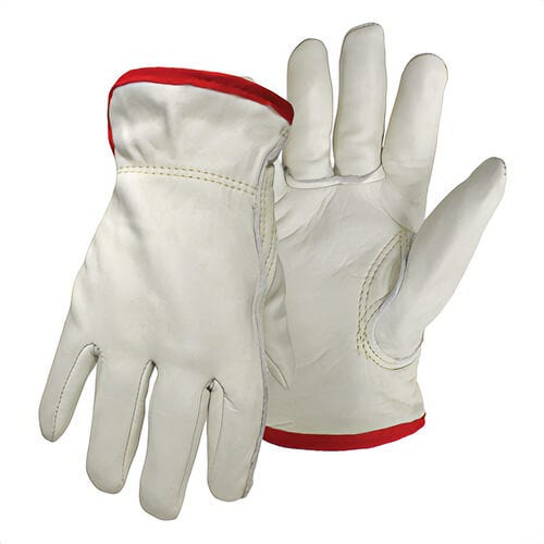 PIP® 1JL6133J Boss® Standard Grade General Purpose Work Gloves, Gunn Cut, Double Stitched Index Finger/Keystone Thumb Style