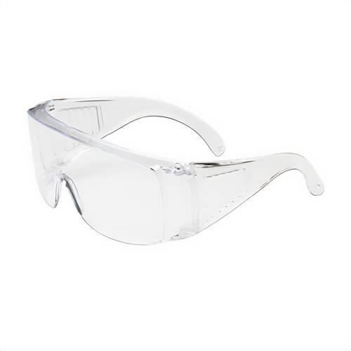 Bouton® 250-99-0900 The Scout™ Dual Lens Protective Glasses, Anti-Scratch, Clear Lens, Full Framed Frame, Clear