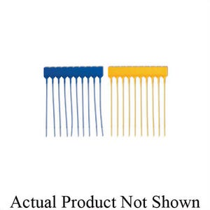 Brooks Equipment MFLAGG Dateless Medium Matted Tamper Seal, 9 in L, Green