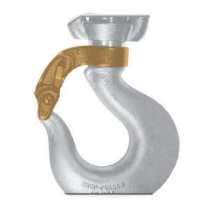 Bullard® 1100628 BL-GA Tip-Lok® Self-Close Gate Assembly, For use with #17 Golden Gate® Hooks, Brass Alloy