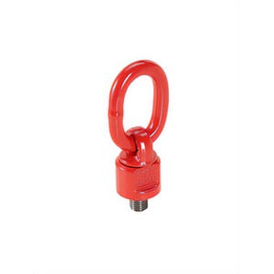 Cartec C800350UNC312135 Rotating Eyebolt with Ring, 35 ton Working Load Limit, 3-1/2 in - 4 UNC Thread Size, 5.31 mm Shank Length