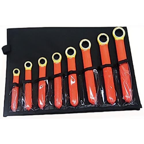 Cementex IBEWS-8 Box End Wrench Set, 8 pc