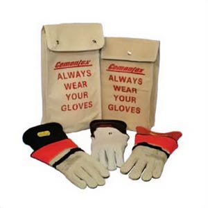 Cementex IGK2-14-10B Glove Kit, Class 2, 14 in, Size 10, Black