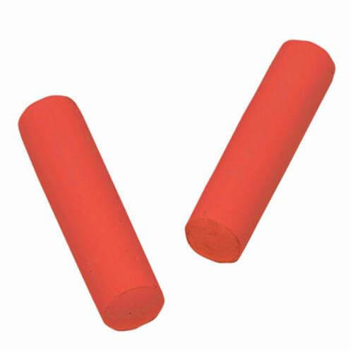 C.H.Hanson® 10401 Railroad Chalk, Red, 7/8 in dia x 4 in L