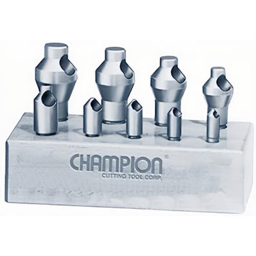 Champion Cutting Tool CSK-SET-1 CSK5S-CSK16-1, 9 pc, Set