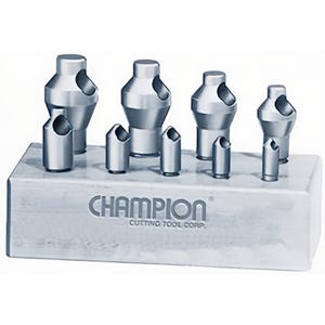 Champion Cutting Tool CSK-SET-1 CSK5S-CSK16-1, 9 pc, Set