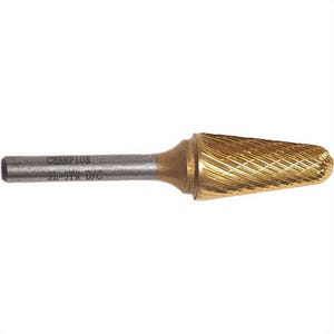 Champion Cutting Tool SL1 Titanium-Tough Carbide Bur