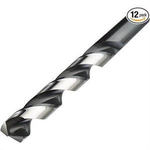 Champion Cutting Tool XL5-1/4 Brute XL5 Jobber Drill, Heavy Duty, High Speed Steel, 1/4 in dia, 2-3/4 in Flute Length, 4 in OAL