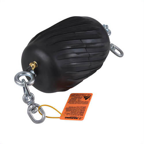 Cherne® 254207 Jet-Ball™ Pipeline Cleaning Ball, 4 to 8 in Nominal, 5 ft Head, 5.87 to 10.25 in Usage Range, Natural Rubber