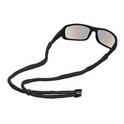 Chums® 12115100 Eyewear Retainer, 28 in L, Cotton, Black, for use with: Most Standard Frame