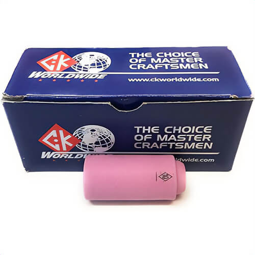 CK Worldwide 10N45 Weldmark Alumina Nozzle, #10-5/8 in, 10 pk