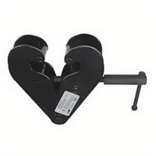 CM® 09001W Camlok™ Adjustable Beam Clamp, 2000 lb Load, 3 to 9 in Jaw Opening, 14.4 in OAW, Screw Locking