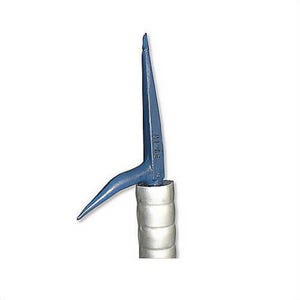 CM® 10022WD Straight Pike Pole with Wooden Knob, 1-1/2 in x 12 ft Anodized Aluminum Handle