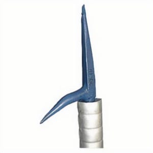 CM® 10042 Pike Pole, Straight Hook Tip, 1-1/2 in dia x 16 ft L