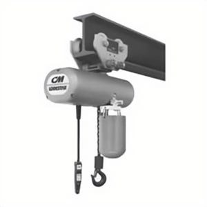 CM® 9603 635 Manual Plain Trolley, 3 ton Load, 5-5/8 to 7-1/4 in