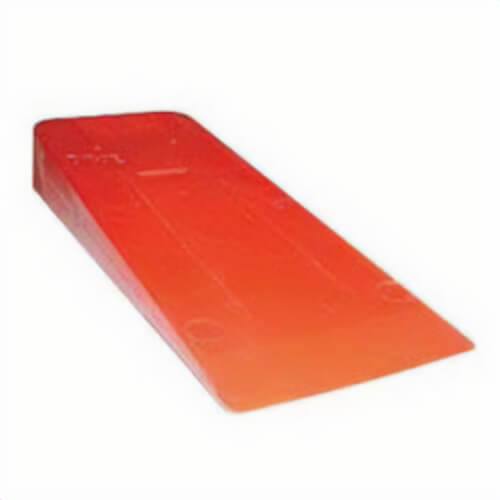 CM® 49915 Plastic Chain Saw Wedge, High Density Polyethylene, 1-1/8 in Head, 7-1/2 in x 2-3/4 in, 12 pk