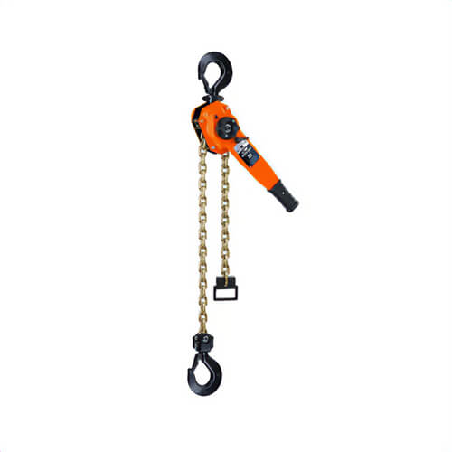 CM® 5329-X15A Series 653 Ratchet Lever Hoist, 1 Reeving, 1.25 in Throat Opening, 14.18 in Headroom, 15 ft Lift, 2 ton