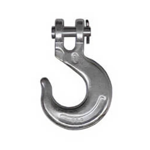 CM® M905L Big Orange® Slip Hook, 5/16 in Trade, 3900 lb Load, 43 Grade, Clevis Attachment, Carbon Steel