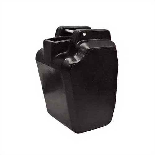 CM® JLC927-2 Chain Container, for use with Coffing® JLC Electric Chain Hoist, Polyolefin, 35 ft Single, 17 ft Double, 16 in