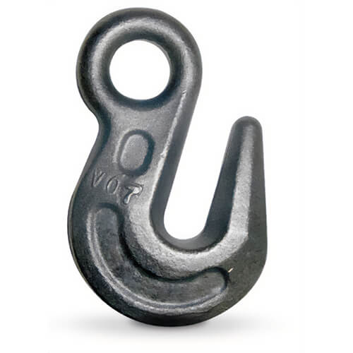 CM® 71397 Eye Grab Hook, Grade 70, Design factor 4:1, Self-Colored Finish, 6,600 lb Working Load Limit, 3/8 in