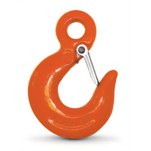 CM® M6306WL Eye Slip Hook with Latch, Grade 70, 6,600 lb Working Load Limit, 3/8 n