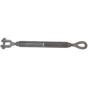 CM® 1418JE Jaw/Eye Turnbuckle, 7,200 lb Working Load Limit, 7/8 in Thread, 18 in Take Up