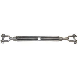 CM® 1412JJ Jaw/Jaw Turnbuckle, 7,200 lb Working Load Limit, 7/8 in Thread, 12 in Take Up