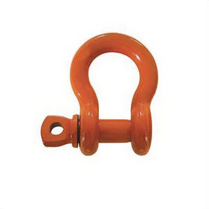 CM® M650 Super Strong Anchor Shackle, 3 ton Load, 1/2 in, 0.63 in dia Screw Pin